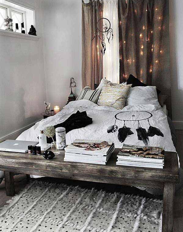 Vintage Bohemian Bedroom Idea 