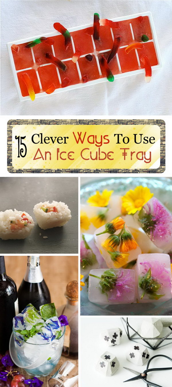Clever Ways To Use An Ice Cube Tray! 