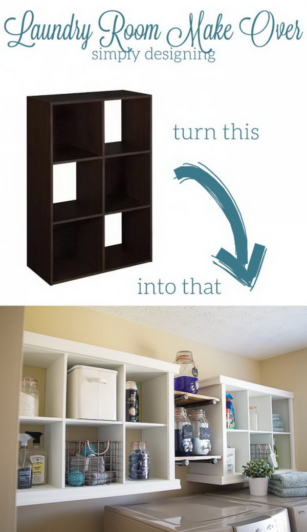 From Laminate Closetmaid Storage Cubes To Laundry Wall Storage Units. 