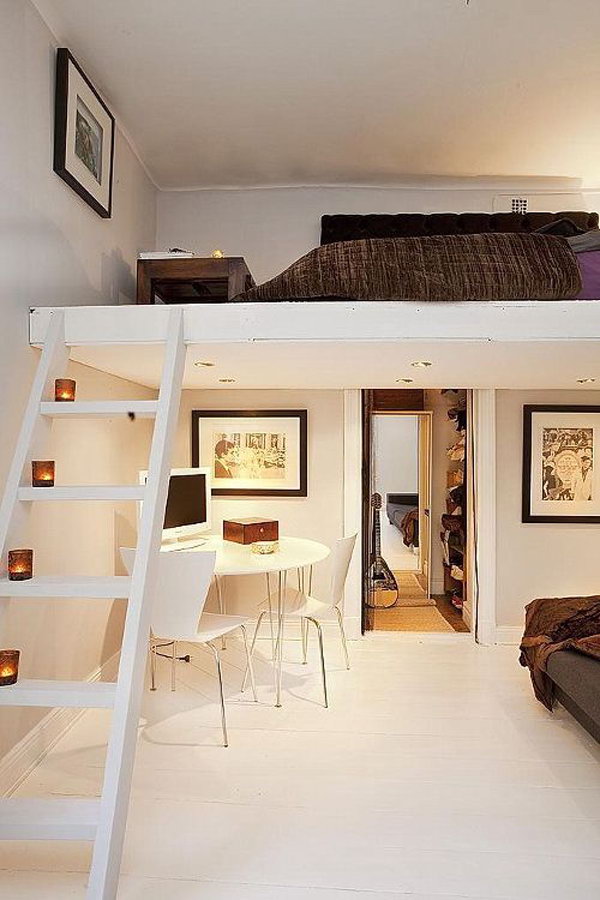Cozy Loft Bed Decor Ideas 