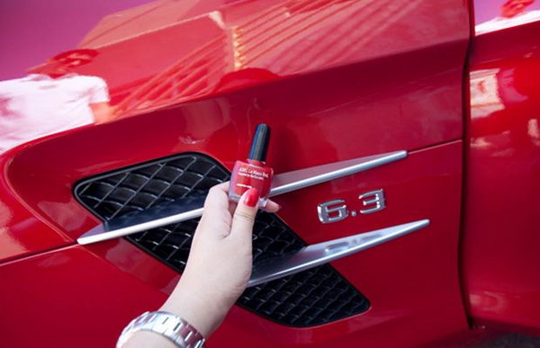 Fix Car Scratches With Nail Polish 
