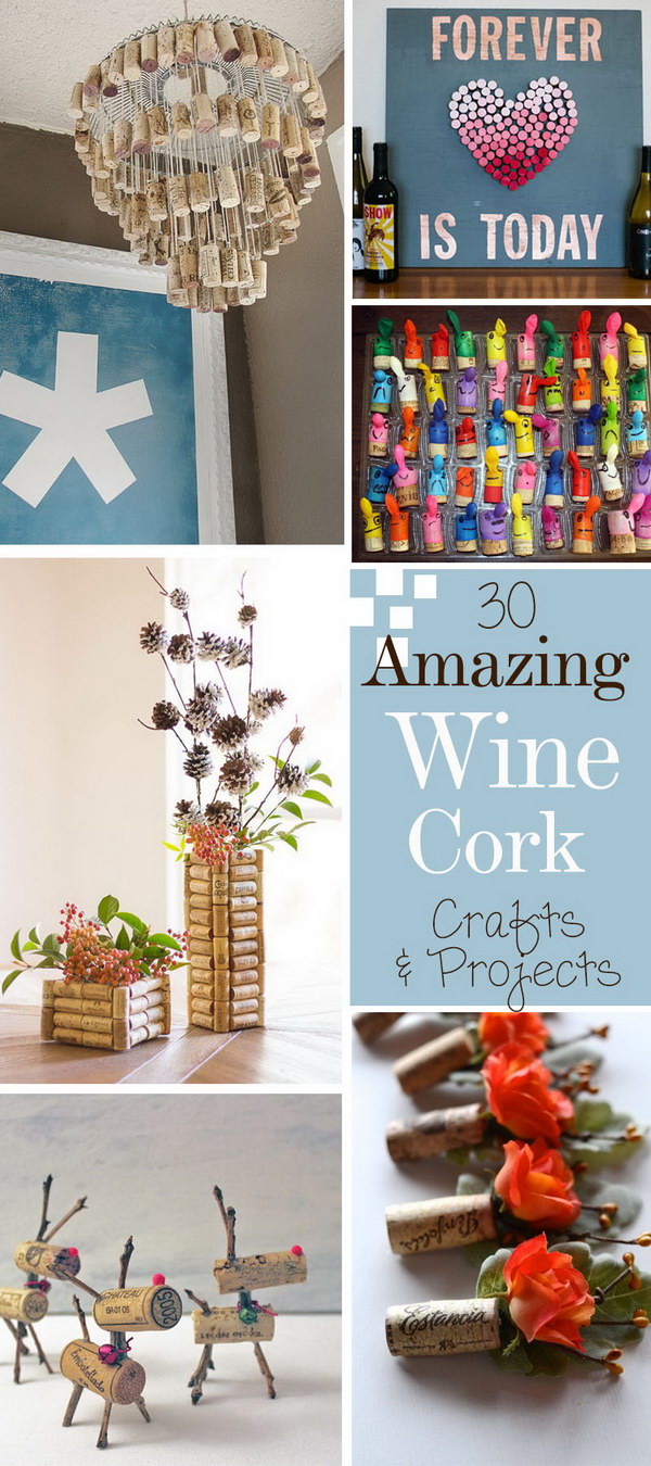 Amazing Wine Cork Crafts and Projects! 