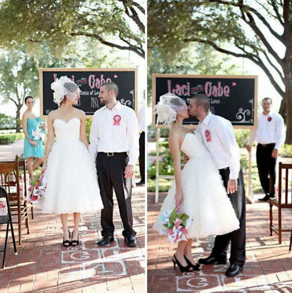 Ceremony Backdrop. 