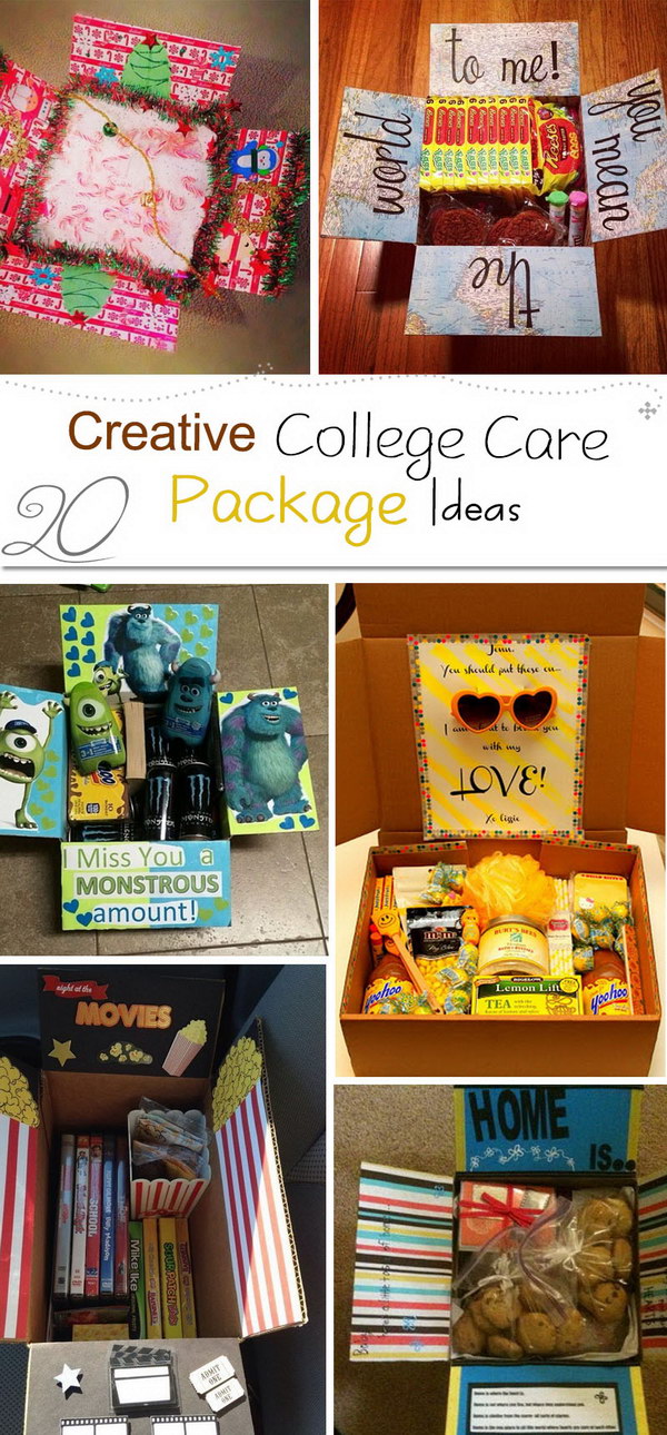 Creative College Care Package Ideas! 