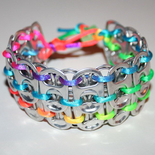 Pop Can Tab Cuff Bracelet 