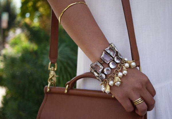 Chandelier Charm Bracelet 