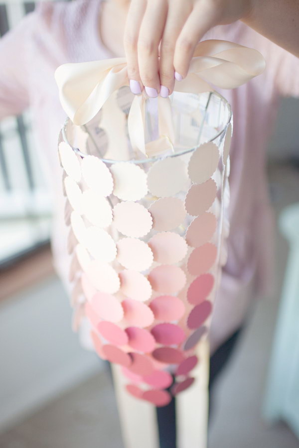 Paint Swatch Chandelier. Get the directions 