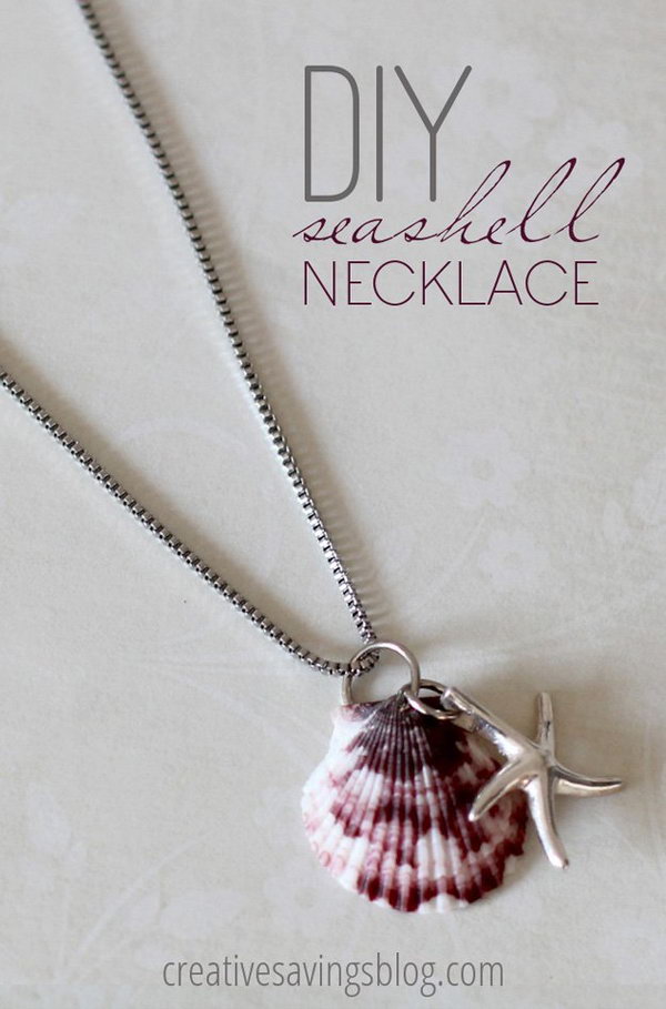 DIY Seashell Necklace 