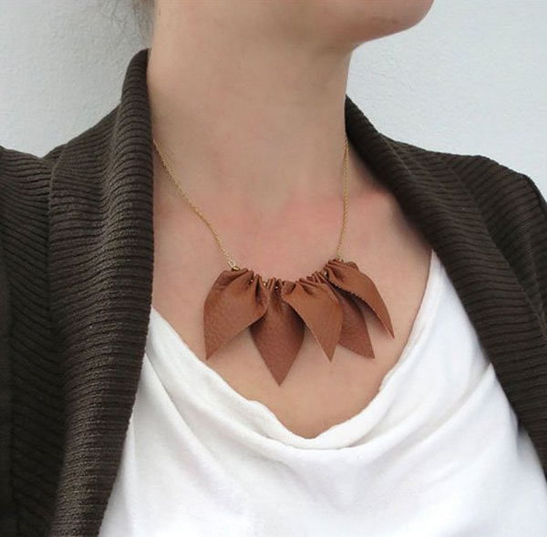 How to Make a Leather Necklace 