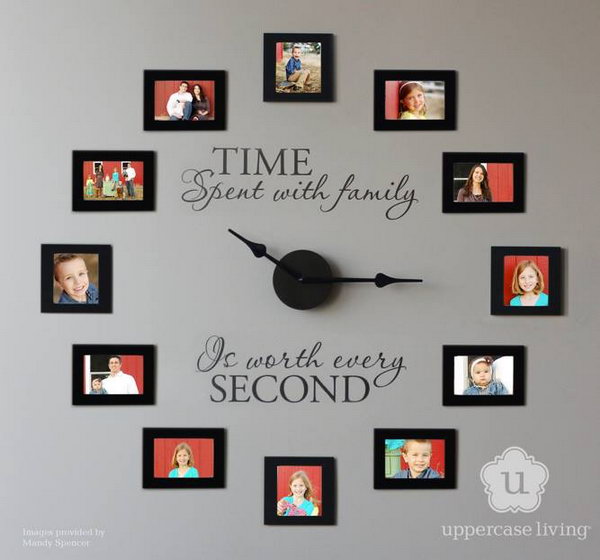 Picture Frame Wall Clock. See the directions 