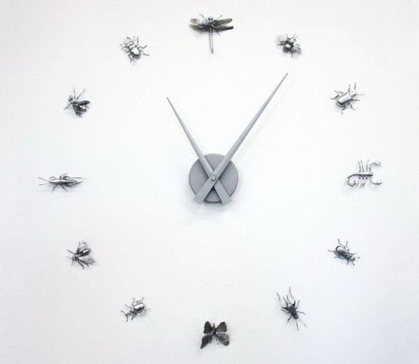 Curiosities Wall Clock. Check out the details 