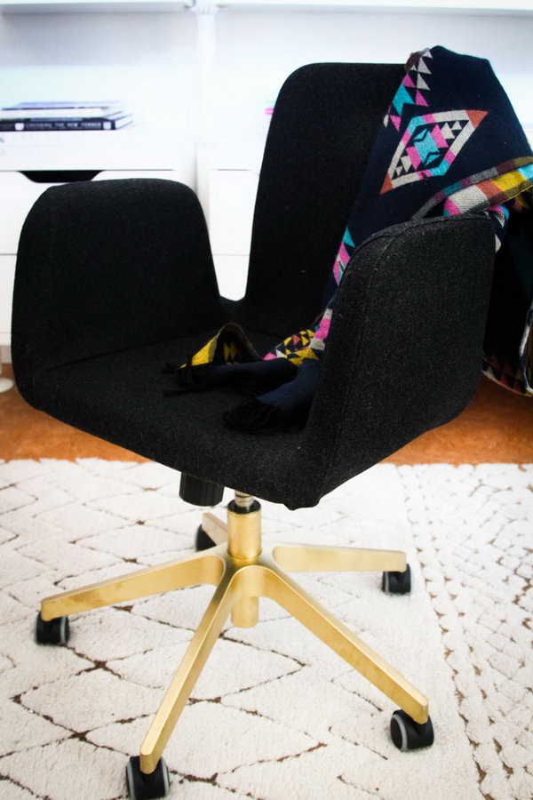 Office Seating Hack. See the tutorial 