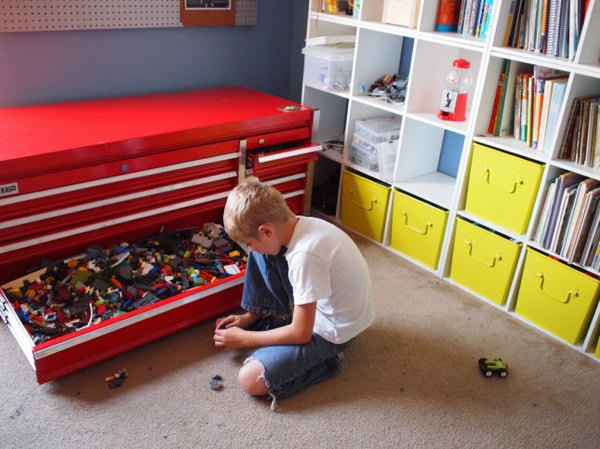 Tool Chest Storage. 