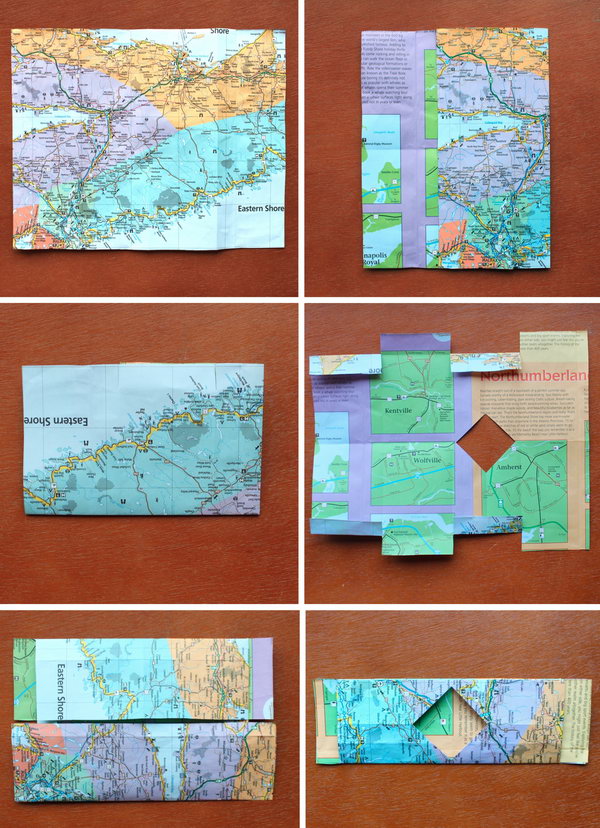 It's an amazing way to give a gift card or money for a present with this DIY paper wallet. 