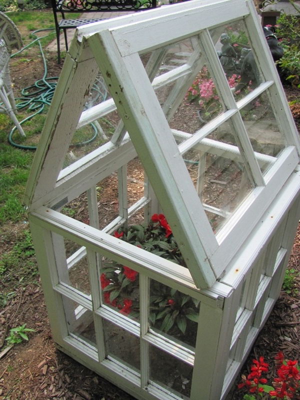 Make Your Own Small Window Based Flower House. 