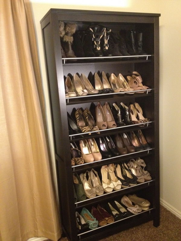 DIY Shoe Rack. 