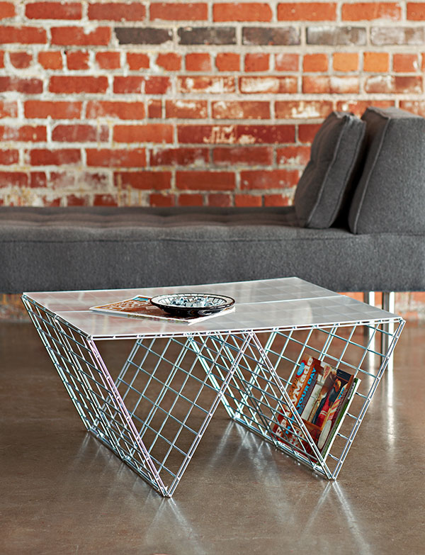 DIY Wire Side Table. See more instructions 