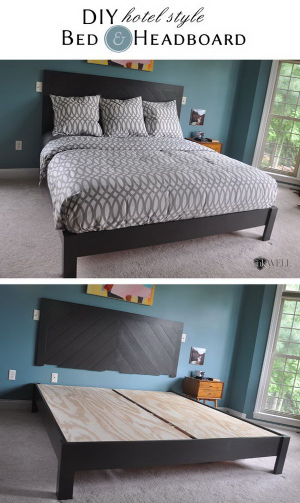 30 Budget Friendly DIY Bed Frame Projects &amp; Tutorials ...