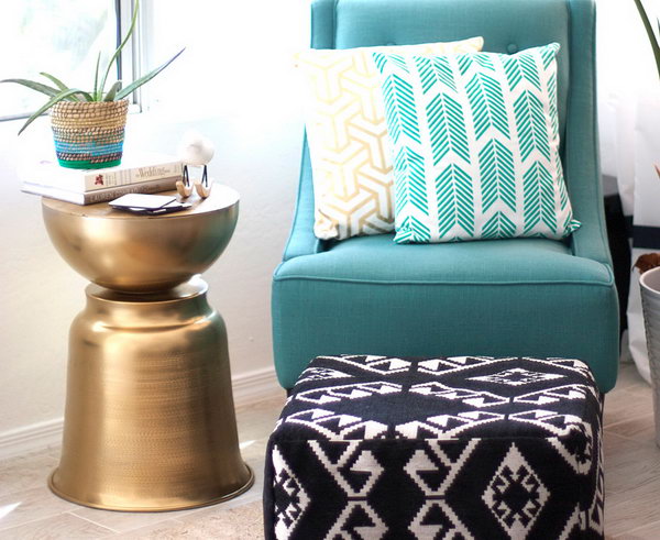 DIY West Elm Inspired Side Table. Get the directions 