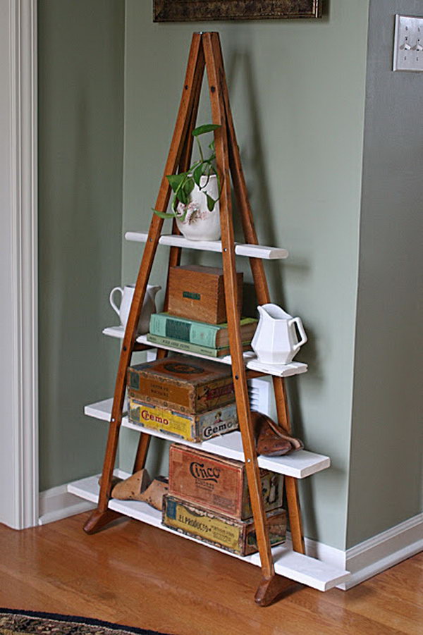 Wood Crutch Shelf. See the steps 