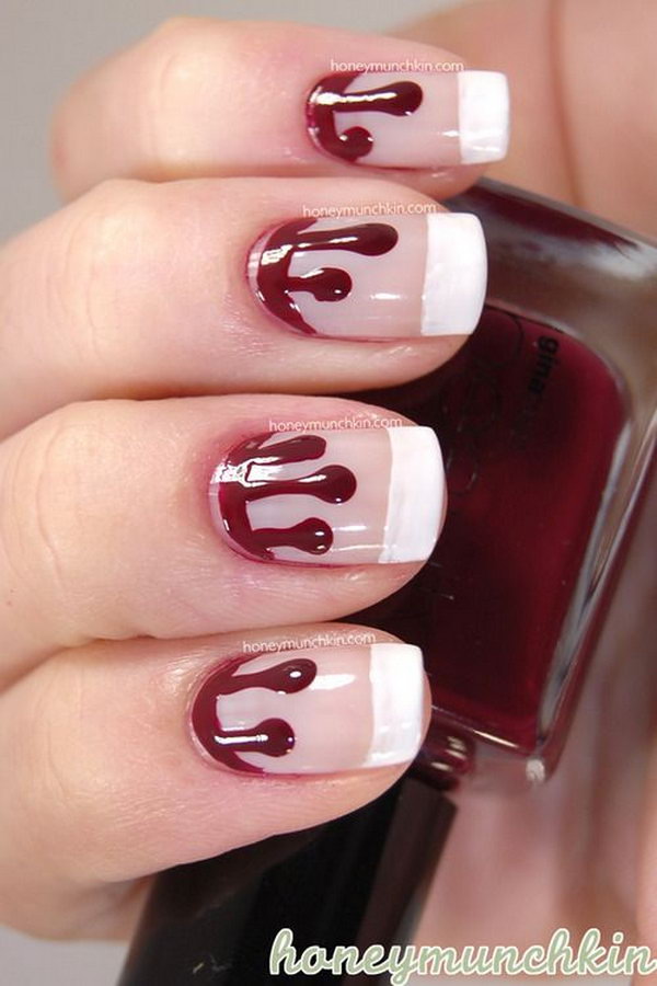 60 Fashionable French Nail Art Designs And Tutorials Noted List