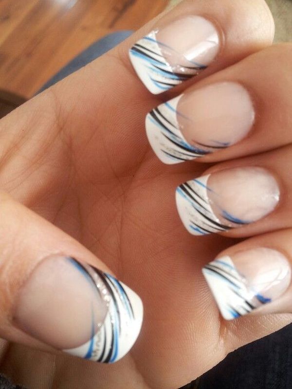 60 Fashionable French Nail Art Designs And Tutorials 2022