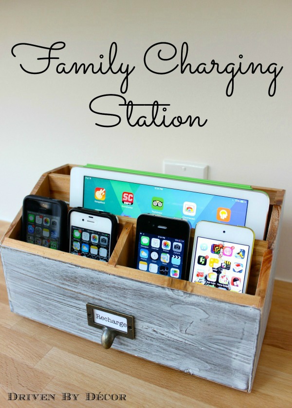 DIY Electronic Charging Station. Get the tutorial 