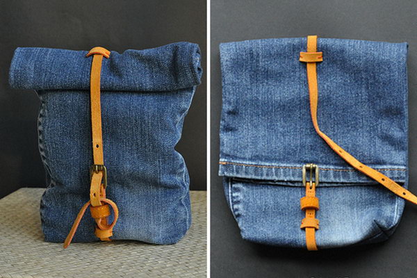 Denim Snack Bag. See the tutorial 