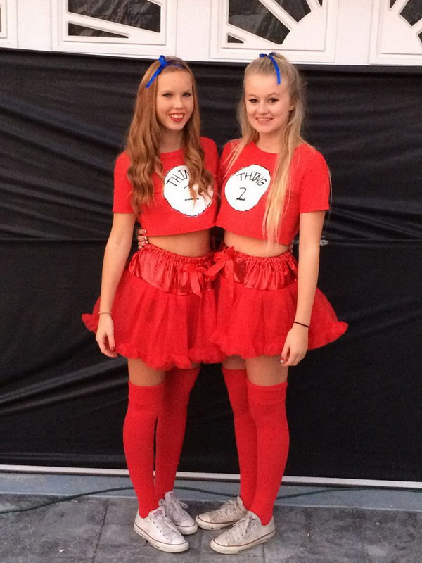 Thing 1 and Thing 2 Costumes 
