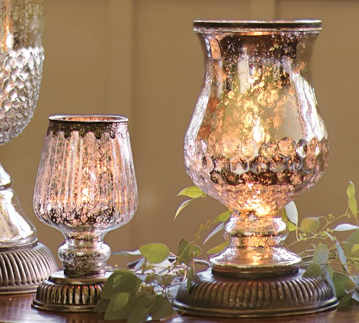 DIY Mercury glass Vases 