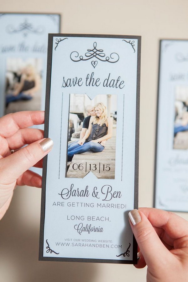 DIY Magnet Save the Date Invitations with Free Printables 