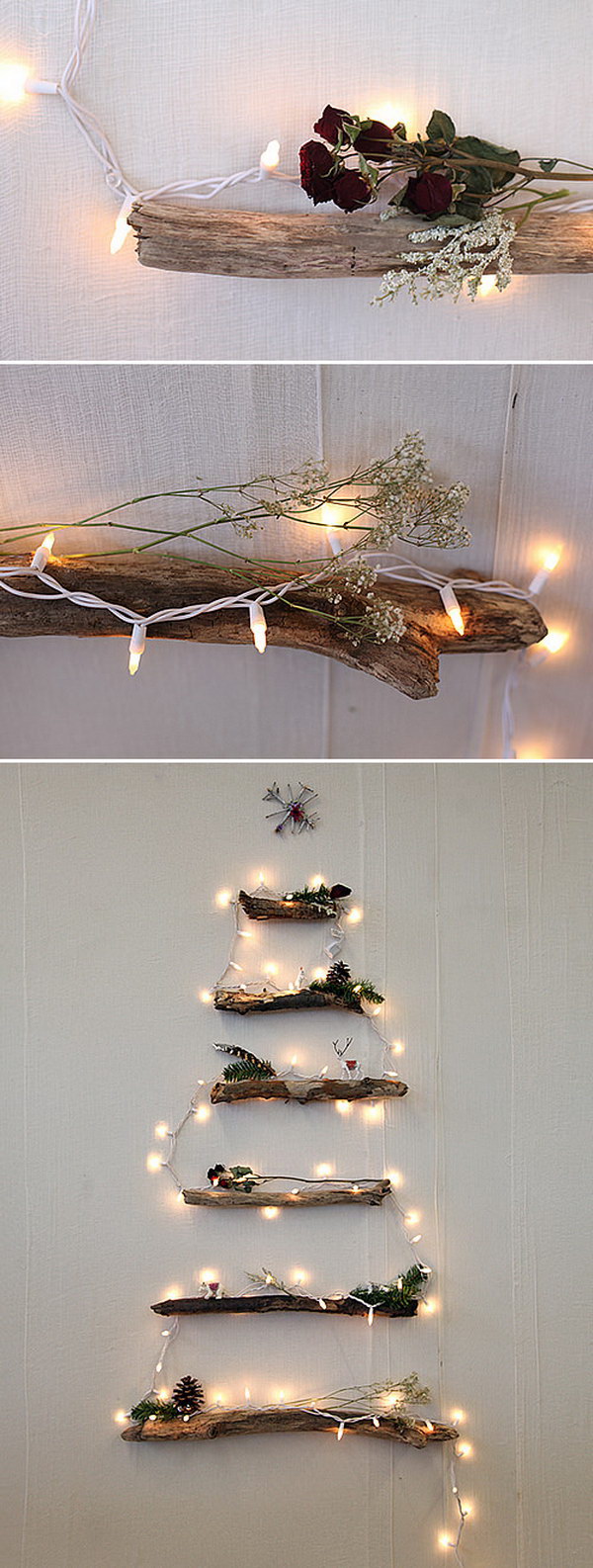 DIY Alternative Christmas Tree. 