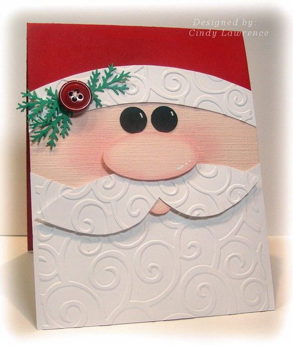 Santa Christmas Card. 