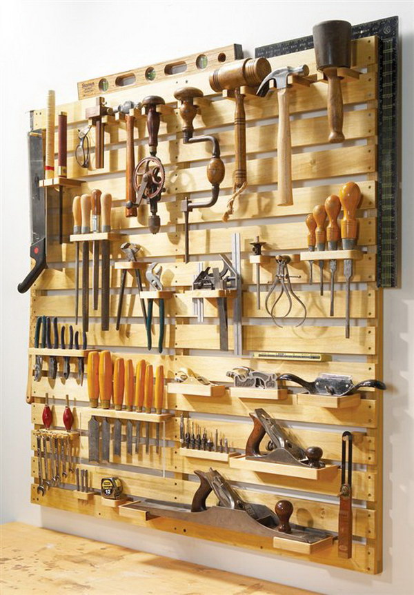 Hold Everything Tool Rack. 