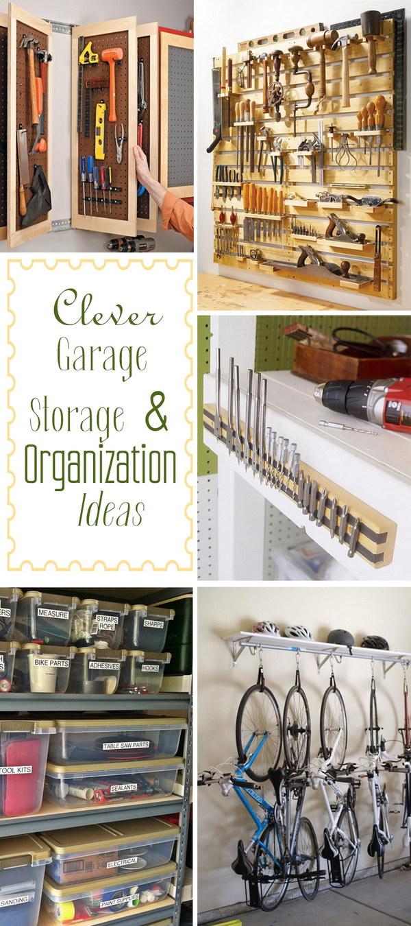 Clever Garage Storage & Organization Ideas! 