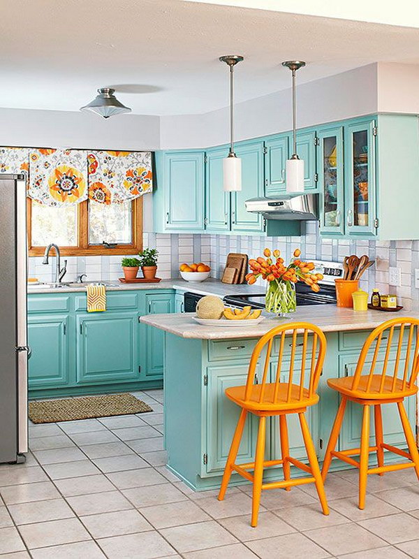 80+ Cool Kitchen Cabinet Paint Color Ideas 2022