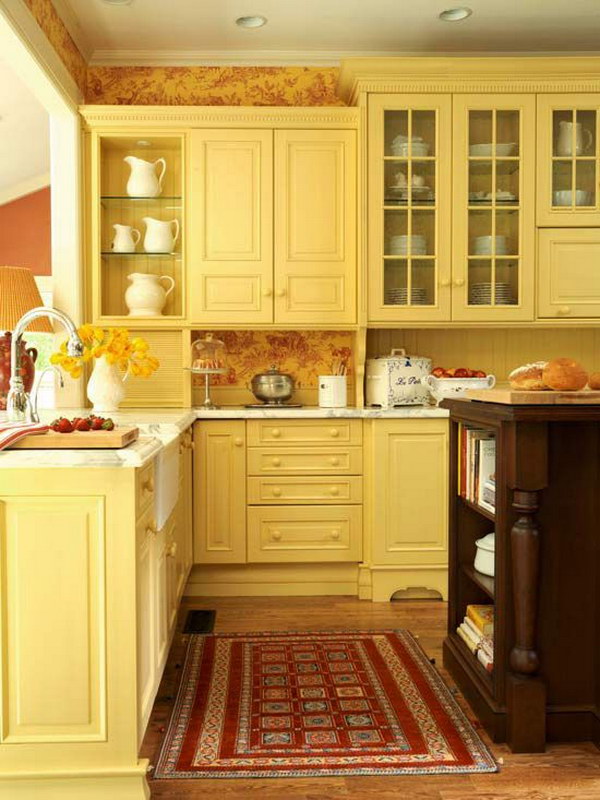 80+ Cool Kitchen Cabinet Paint Color Ideas - Noted List