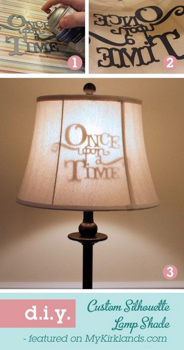 'Once Upon a Time' Lampshade. 