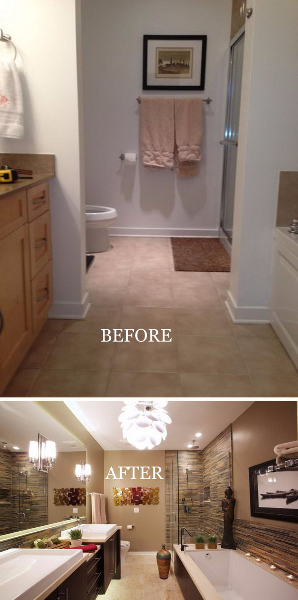 Before and After: 20+ Amazing Bathroom Makeovers - Noted List
