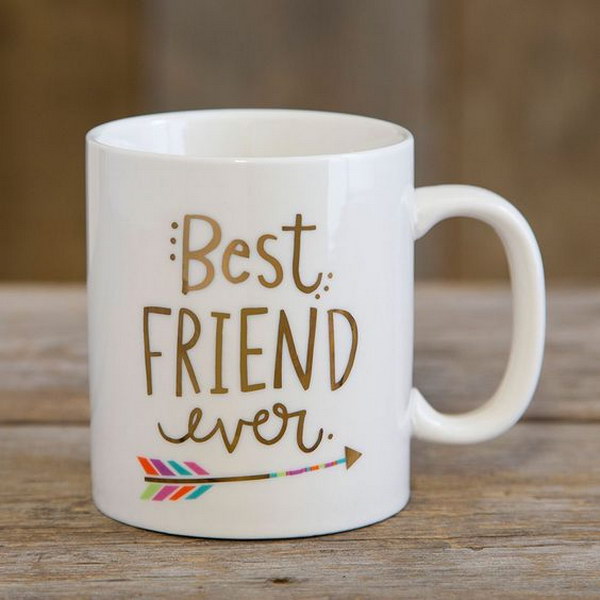 Friend Best Ever Mugs. 