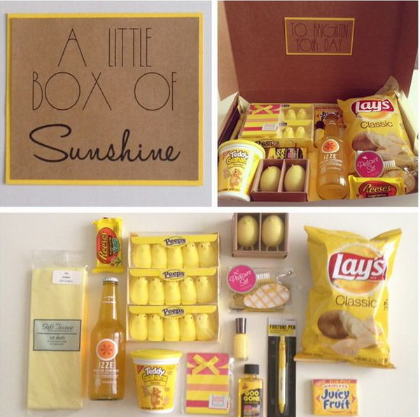 A Little Box of Sunshine. 