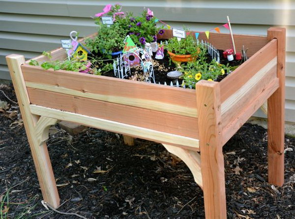 DIY Fairy Garden  Table 