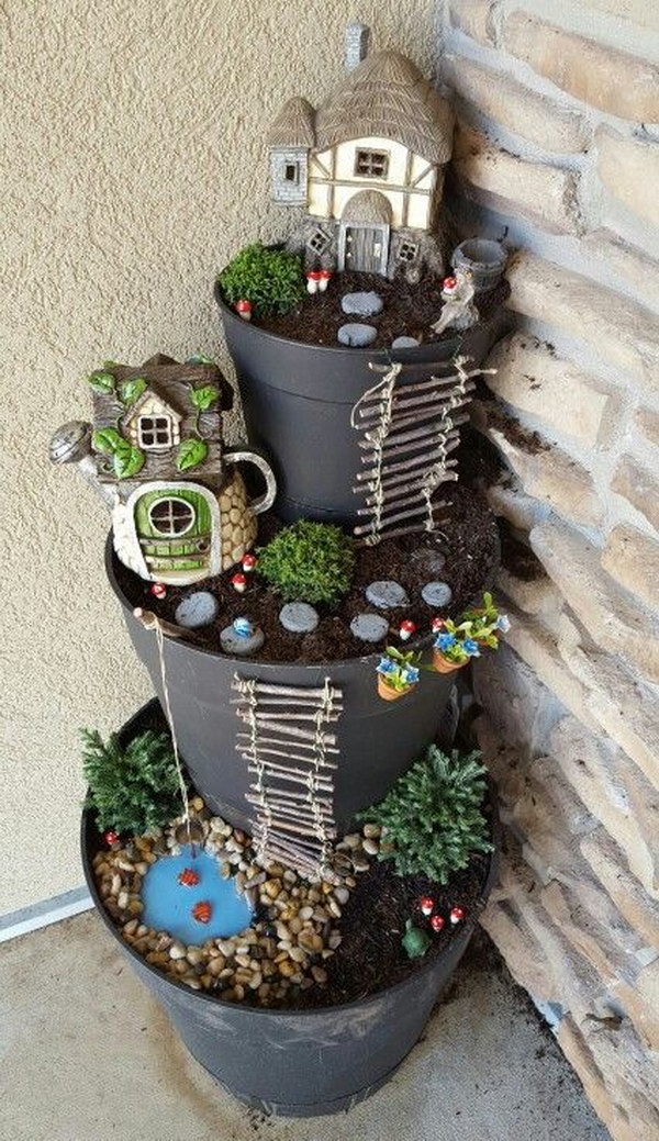 Potted Fairy Garden 