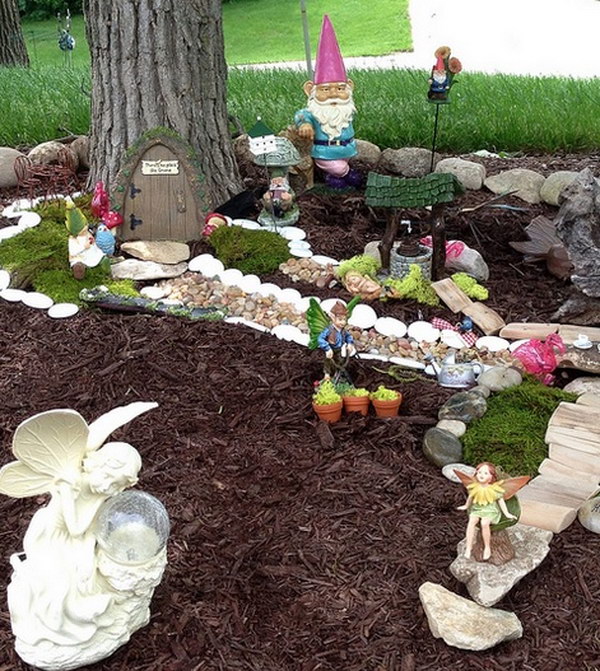 DIY Fairy Garden In Your Backyard 