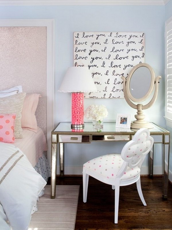 Beautiful DIY Wall Art and a Pop of Bright Colour 