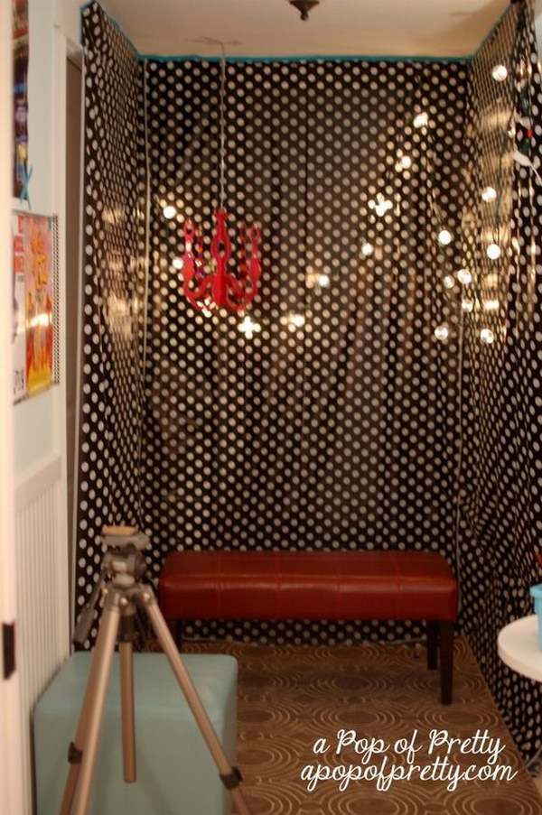 DIY Easy And Buget Friendly Photo Booth Tutorial 