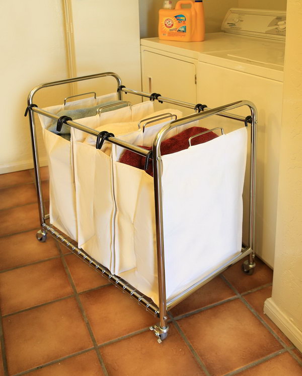 Bag Laundry Sorter Cart 