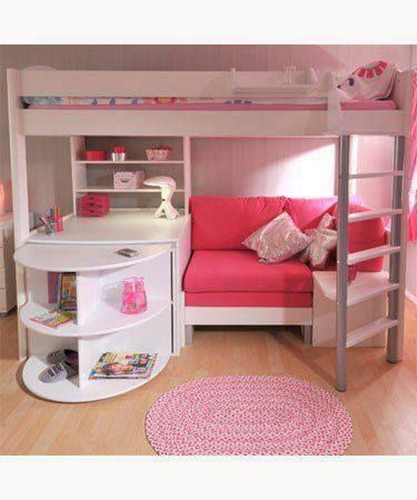 Loft Bed For Girl 