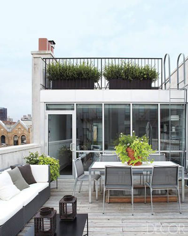 Roof Garden Decor Idea 