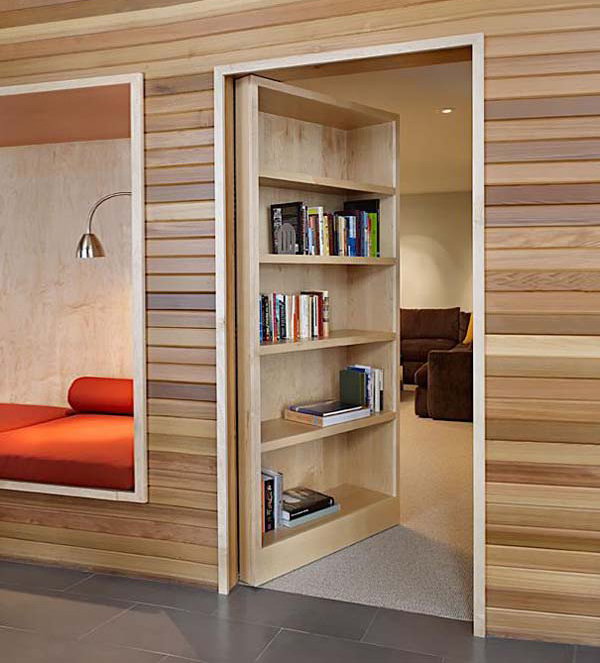 Book Storage Secret Room Ideas 